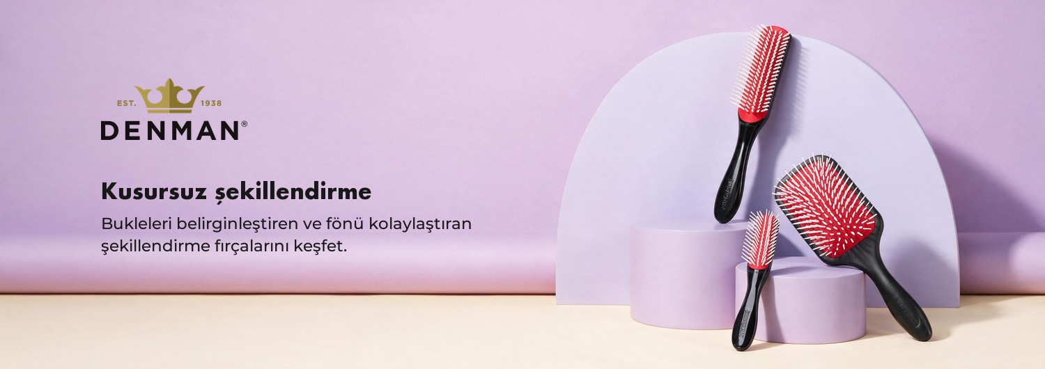 Denman Style Serisi Profesyonel Saç Şekillendirme Araçları