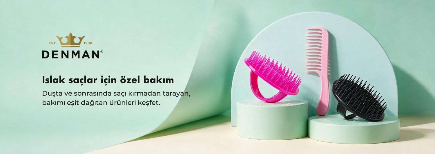 Denman Wet Serisi Islak Saç Tarama Ürünleri
