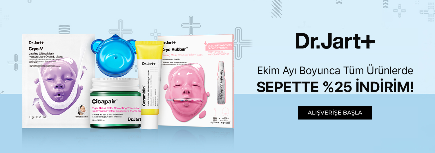 Dr.Jart+ Tüm Ürünlerde Sepette %25 İndirim!