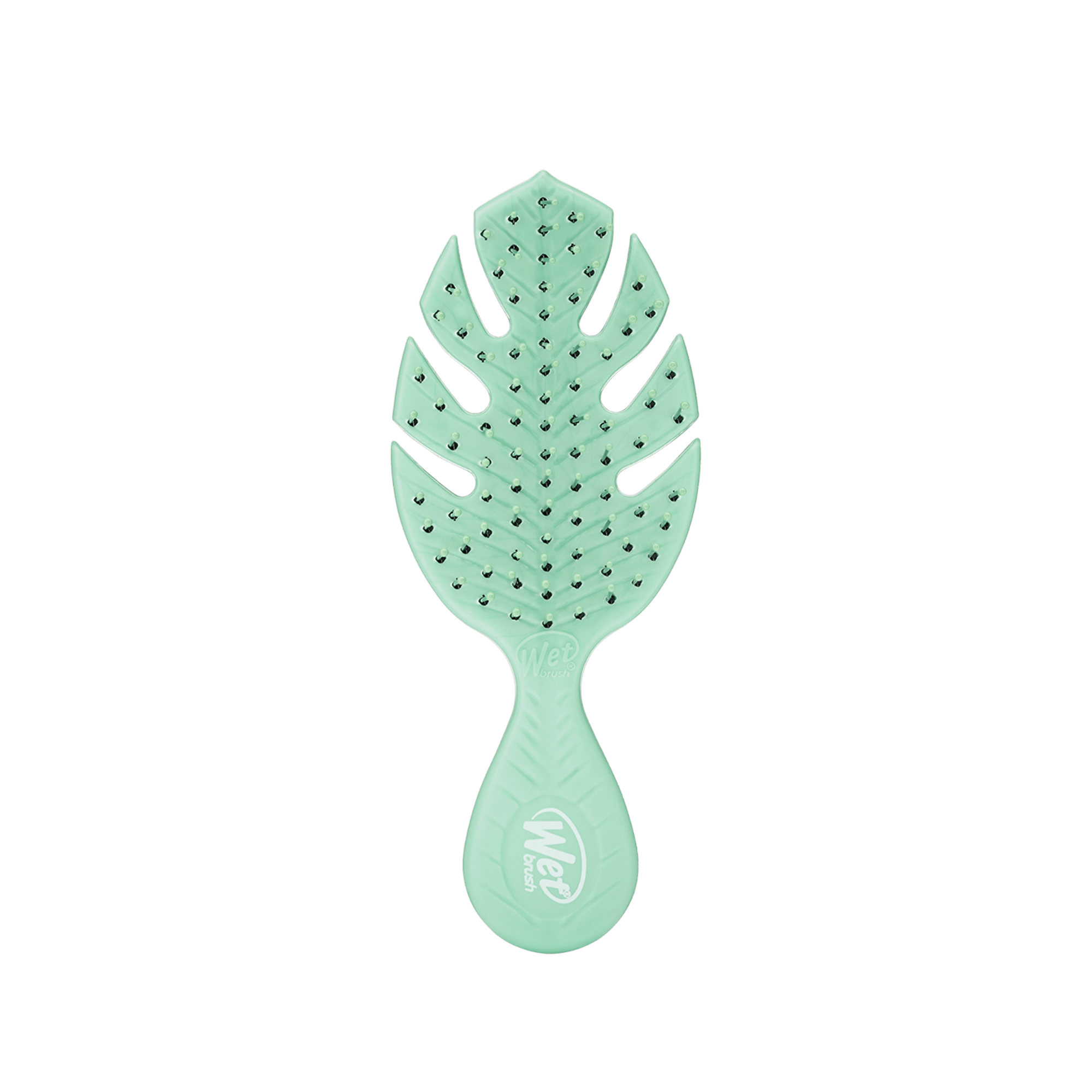 Wet Brush Go Green Mini Detangler Dolaşık Açıcı Saç Fırçası Yeşil
