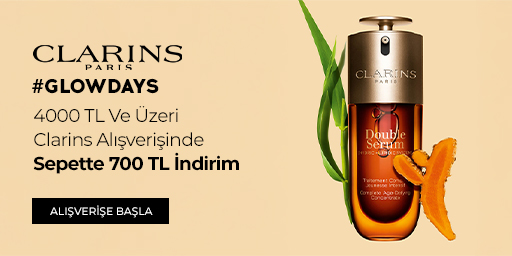 Clarins Ürünlerinde 4000 TL Ve Üzeri Alışverişlerinde 700 TL İndirim!