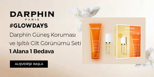 Darphin Güneş Koruması ve Işıltılı Cilt Görünümü Seti 1 Alana 1 Bedava!