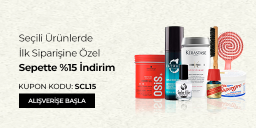 Seçili Ürünlerde İlk Siparişine Özel Sepette %15 İndirim