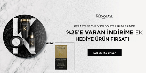 Kerastase Chronologiste Ürünlerinde %25'e Varan İndirime Ek 2 Adet Hediye Ürün!