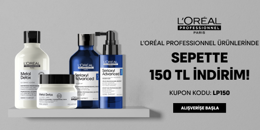 Kampanya 01.06.2026 – 31.12.2026 tarihleri arasında geçerlidir. Bundle (set) stok kodlu ürünler dahil değildir; sadece kampanya altında listelenen tüm ürünler dahildir. LP150 kodunu kullanmanız yeterlidir. İndirim tutarı sepet fiyatlarına yansıtılacaktır. Kampanyadan yararlanmak için sepete eklenen Loreal Professionnel Paris ürünleri indirimli fiyatlar üzerinden hesaplanacaktır. Kısmi iade durumunda, iade tutarı ürünün satın alınan
indirimli fiyatı üzerinden hesaplanır.
İndirim doğrudan ürün bazlı uygulandığı için, iade edilen ürünün net tutarı hesabınıza aktarılır; ancak kampanya kapsamı dışındaki diğer sepet avantajları veya kargo baremleri bu iadeden dolayı değişiklik gösterebilir.