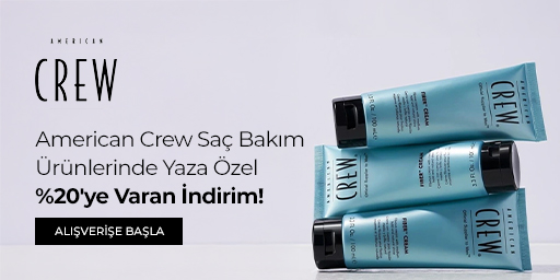 American Crew Saç Bakım Ürünlerinde Yaza Özel %20'ye Varan İndirim!