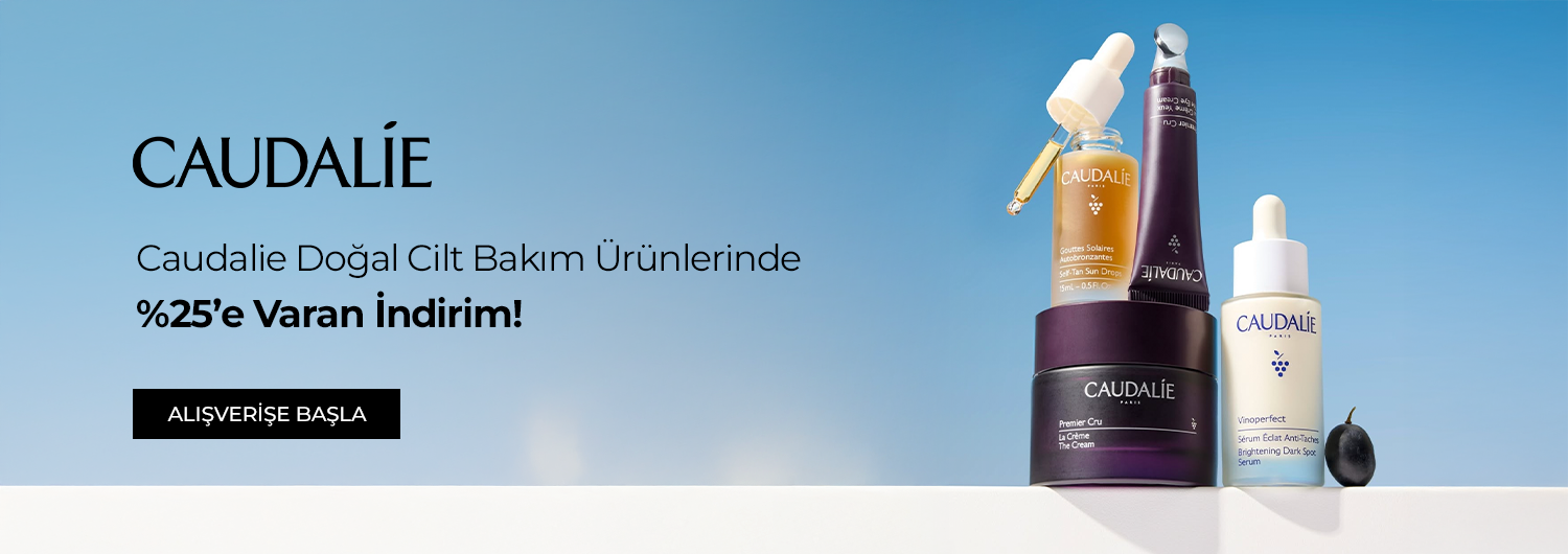 Bundle (set) stok kodlu ürünler dahil değildir; sadece kampanya altında listelenen tüm ürünler dahildir.
%25’e varan indirim ürün fiyatlarına doğrudan yansıtılmıştır.
Kampanyadan yararlanmak için sepete eklenen Caudalie ürünleri indirimli fiyatlar üzerinden hesaplanacaktır. Kısmi iade durumunda, iade tutarı ürünün satın alınan
indirimli fiyatı üzerinden hesaplanır.
İndirim doğrudan ürün bazlı uygulandığı için, iade edilen ürünün net tutarı hesabınıza aktarılır; ancak kampanya kapsamı dışındaki diğer sepet avantajları veya kargo baremleri bu iadeden dolayı değişiklik gösterebilir.