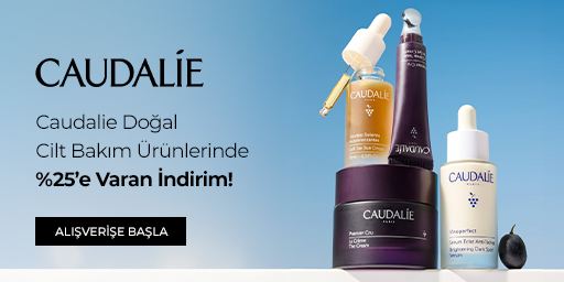 Caudalie Doğal Cilt Bakım Ürünlerinde %25’e Varan İndirim!