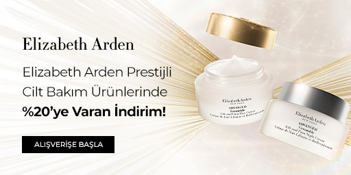Bundle (set) stok kodlu ürünler dahil değildir; sadece kampanya altında listelenen tüm ürünler dahildir.
%20’ye Varan indirim ürün fiyatlarına doğrudan yansıtılmıştır.
Kampanyadan yararlanmak için sepete eklenen Elizabeth Arden ürünleri indirimli fiyatlar üzerinden hesaplanacaktır. Kısmi iade durumunda, iade tutarı ürünün satın alınan
indirimli fiyatı üzerinden hesaplanır.
İndirim doğrudan ürün bazlı uygulandığı için, iade edilen ürünün net tutarı hesabınıza aktarılır; ancak kampanya kapsamı dışındaki diğer sepet avantajları veya kargo baremleri bu iadeden dolayı değişiklik gösterebilir.