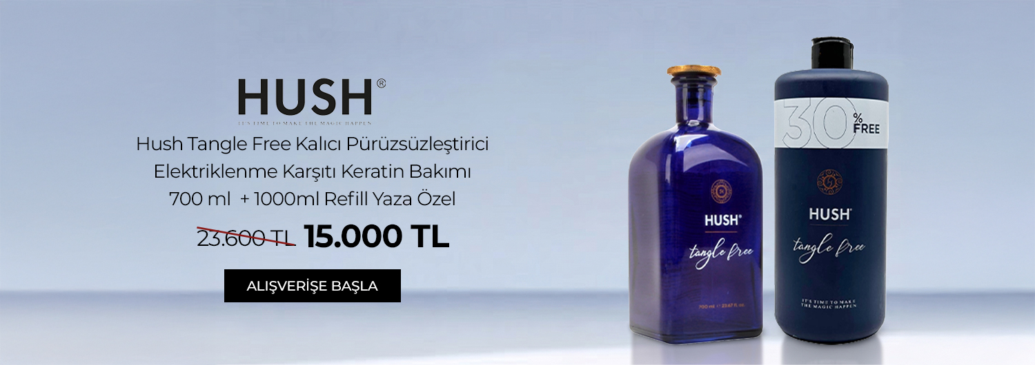 SMS ve e-posta doğrulaması yapılmış üyeler, sepetlerine Hush Tangle Free Kalıcı Pürüzsüzleştirici Elektriklenme Karşıtı Keratin Bakımı (700 ml + 1000ml Refill) ürününü eklediklerinde avantajlı fiyat doğrudan sepet tutarına yansıtılacaktır. Hijyen kuralları gereği, iade edilecek ürünün koruma bandının açılmamış, ambalajının hasar görmemiş ve kullanılmamış olması zorunludur; iade işlemleri ise ürünün satın alındığı tarihteki kampanyalı fatura tutarı (15.000 TL) üzerinden gerçekleştirilir. İade sonrasında kalan sepet tutarının ücretsiz kargo alt limitinin altında kalması durumunda, başlangıçta tahsil edilmeyen kargo ücreti iade bedelinden mahsup edilecek olup bu kampanya Hush markalı diğer promosyonlarla birleştirilemez.