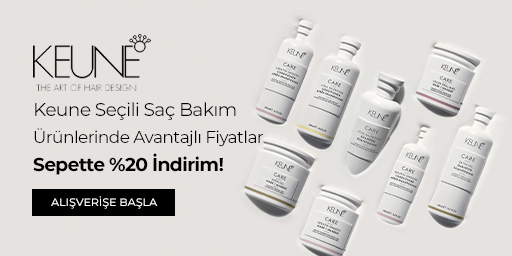 Keune Seçili Saç Bakım Ürünlerinde Avantajlı Fiyatlara Ek, Sepette %20 İndirim! (Saç boyaları hariç)