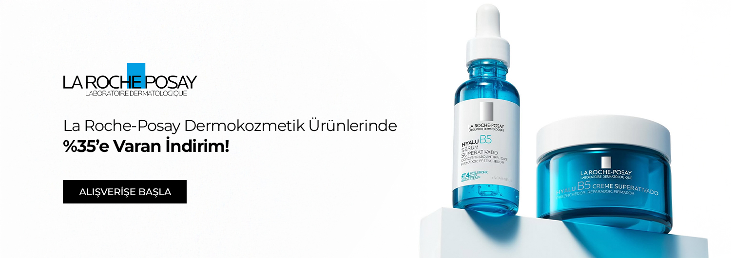 Bundle (set) stok kodlu ürünler dahil değildir; sadece kampanya altında listelenen tüm ürünler dahildir.
%35’e varan indirim ürün fiyatlarına doğrudan yansıtılmıştır.
Kampanyadan yararlanmak için sepete eklenen La Roche-Posay ürünleri indirimli fiyatlar üzerinden hesaplanacaktır. Kısmi iade durumunda, iade tutarı ürünün satın alınan
indirimli fiyatı üzerinden hesaplanır.
İndirim doğrudan ürün bazlı uygulandığı için, iade edilen ürünün net tutarı hesabınıza aktarılır; ancak kampanya kapsamı dışındaki diğer sepet avantajları veya kargo baremleri bu iadeden dolayı değişiklik gösterebilir.