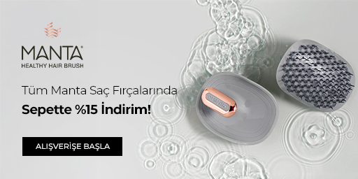 Tüm Manta Saç Fırçalarında %15 İndirim!