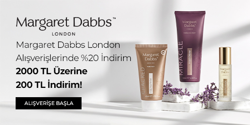 Özel Margaret Dabbs London Alışverişlerinde %20 İndirime Ek, 2000 TL Üzerine 200 TL İndirim!