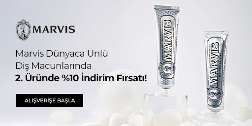 Marvis Dünyaca Ünlü Diş Macunlarında 2. Üründe %10 İndirim Fırsatı!