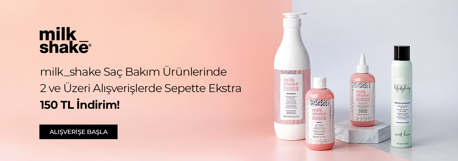 Bundle (set) stok kodlu ürünler dahil değildir; sadece kampanya altında listelenen tüm ürünler dahildir.
150 TL indirim ürün fiyatlarına doğrudan yansıtılmıştır.
Kampanyadan yararlanmak için sepete eklenen milk_shake ürünleri indirimli fiyatlar üzerinden hesaplanacaktır. Kısmi iade durumunda, iade tutarı ürünün satın alınan
indirimli fiyatı üzerinden hesaplanır.
İndirim doğrudan ürün bazlı uygulandığı için, iade edilen ürünün net tutarı hesabınıza aktarılır; ancak kampanya kapsamı dışındaki diğer sepet avantajları veya kargo baremleri bu iadeden dolayı değişiklik gösterebilir.