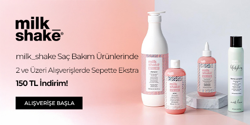 milk_shake Saç Bakım Ürünlerinde 2 ve Üzeri Alışverişlerde Sepette Ekstra 150 TL İndirim!