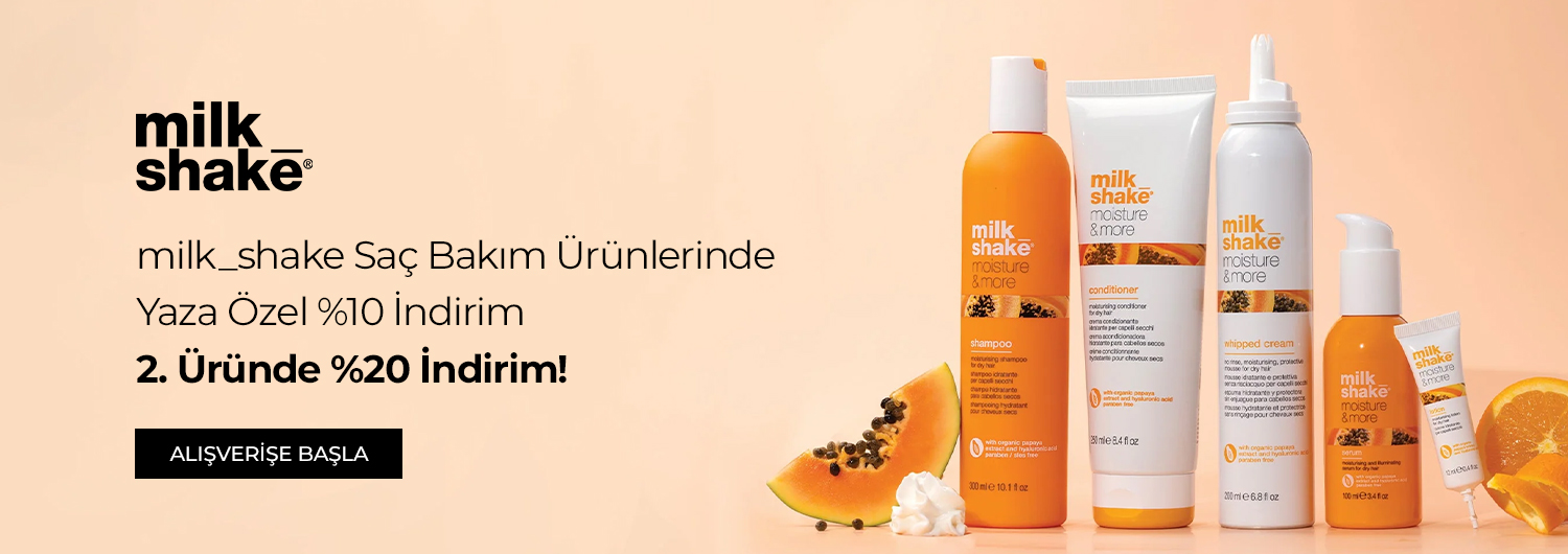 Bundle (set) stok kodlu ürünler dahil değildir; sadece kampanya altında listelenen tüm ürünler dahildir.
%10 + 2. Üründe %20 indirim ürün fiyatlarına doğrudan yansıtılmıştır.
Kampanyadan yararlanmak için sepete eklenen milk_shake ürünleri indirimli fiyatlar üzerinden hesaplanacaktır. Kısmi iade durumunda, iade tutarı ürünün satın alınan
indirimli fiyatı üzerinden hesaplanır.
İndirim doğrudan ürün bazlı uygulandığı için, iade edilen ürünün net tutarı hesabınıza aktarılır; ancak kampanya kapsamı dışındaki diğer sepet avantajları veya kargo baremleri bu iadeden dolayı değişiklik gösterebilir.