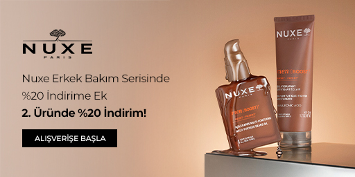 Nuxe Erkek Bakım Serisinde %20 İndirime Ek 2. Üründe %20 İndirim