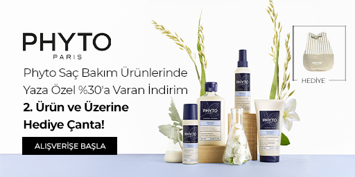 Phyto Saç Bakım Ürünlerinde Yaza Özel %30'a Varan İndirime Ek, 2. Ürün ve Üzerine Hediye Çanta!