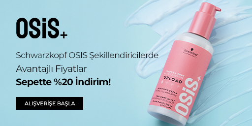 Schwarzkopf OSIS Şekillendiricilerde Avantajlı Fiyatlara Ek Sepette %20 İndirim!