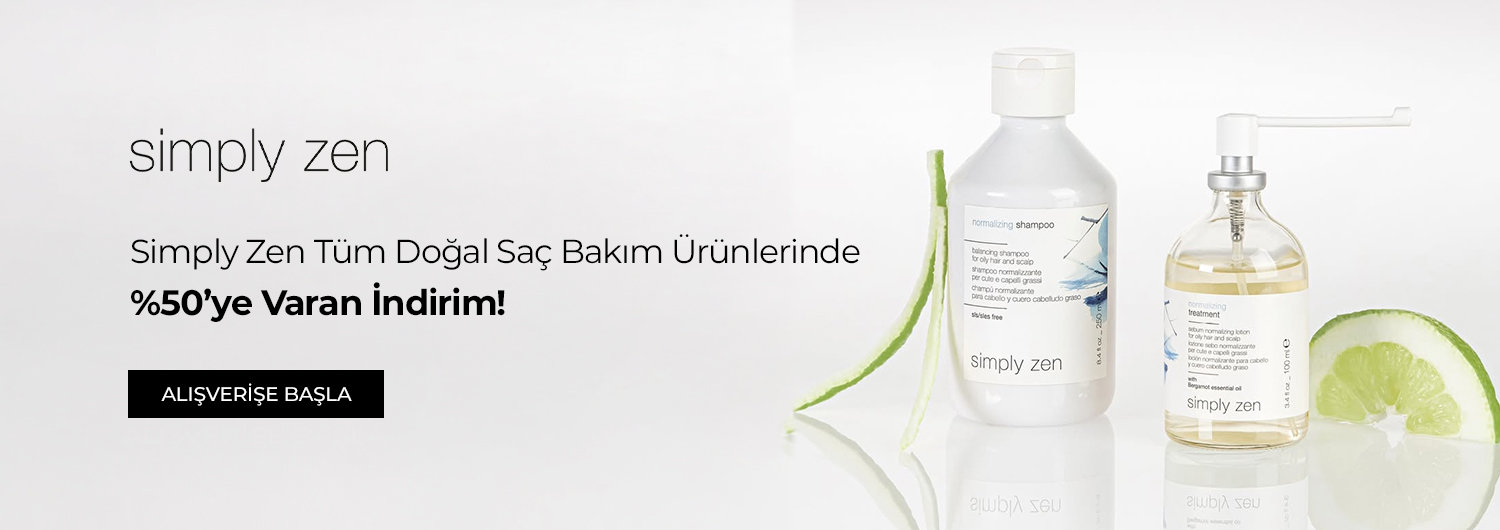 Bundle (set) stok kodlu ürünler dahil değildir; sadece kampanya altında listelenen tüm ürünler dahildir.
%50'ye varan indirim ürün fiyatlarına doğrudan yansıtılmıştır.
Kampanyadan yararlanmak için sepete eklenen Simply Zen ürünleri indirimli fiyatlar üzerinden hesaplanacaktır. Kısmi iade durumunda, iade tutarı ürünün satın alınan
indirimli fiyatı üzerinden hesaplanır.
İndirim doğrudan ürün bazlı uygulandığı için, iade edilen ürünün net tutarı hesabınıza aktarılır; ancak kampanya kapsamı dışındaki diğer sepet avantajları veya kargo baremleri bu iadeden dolayı değişiklik gösterebilir.
