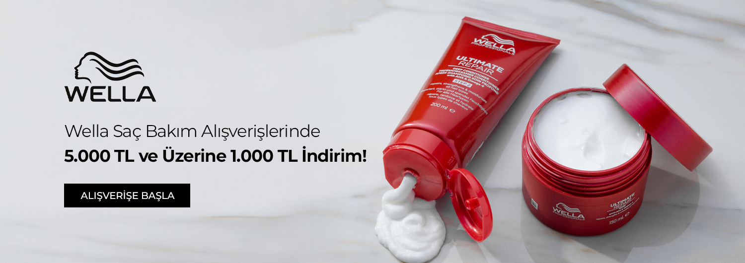 Bundle (set) stok kodlu ürünler dahil değildir; sadece kampanya altında listelenen tüm ürünler dahildir.
5.000 TL ve üzerine 1.000 TL indirim ürün fiyatlarına sepette yansıtılmıştır.
Kampanyadan yararlanmak için sepete eklenen Wella ürünleri indirimli fiyatlar üzerinden hesaplanacaktır. Kısmi iade durumunda, iade tutarı ürünün satın alınan
indirimli fiyatı üzerinden hesaplanır.
İndirim doğrudan ürün bazlı uygulandığı için, iade edilen ürünün net tutarı hesabınıza aktarılır; ancak kampanya kapsamı dışındaki diğer sepet avantajları veya kargo baremleri bu iadeden dolayı değişiklik gösterebilir.