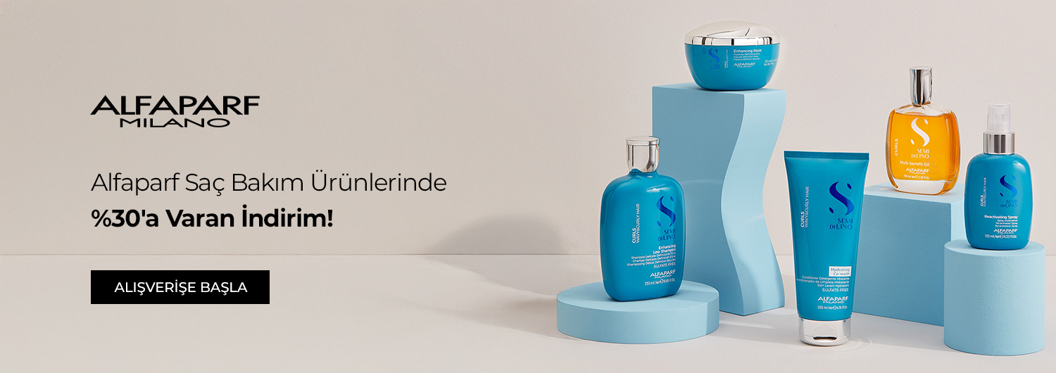 Bundle (set) stok kodlu ürünler dahil değildir; sadece kampanya altında listelenen tüm ürünler dahildir. %30'a varan indirim oranı, kampanya kapsamındaki sepet fiyatlarına yansıtılacaktır. Kampanyadan yararlanmak için sepete eklenen Alfaparf ürünleri indirimli fiyatlar üzerinden hesaplanacaktır. Kısmi iade durumunda, iade tutarı ürünün satın alınan
indirimli fiyatı üzerinden hesaplanır.
İndirim doğrudan ürün bazlı uygulandığı için, iade edilen ürünün net tutarı hesabınıza aktarılır; ancak kampanya kapsamı dışındaki diğer sepet avantajları veya kargo baremleri bu iadeden dolayı değişiklik gösterebilir.