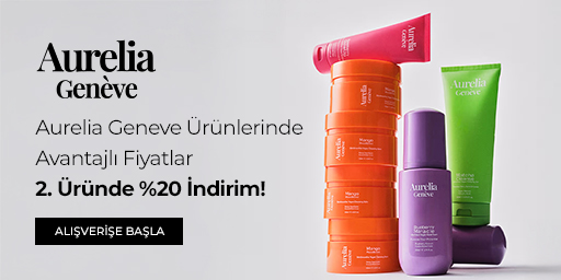 Aurelia Geneve Tüm Ürünlerde Avantajlı Fiyatlara Ek 2. Üründe %20 İndirim!