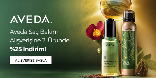 Aveda Saç Bakım Ürünlerinde Geçerli 2. Üründe %25 İndirim!