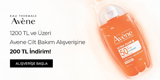 Avene Cilt Bakım Ürünlerinde 1200 TL Üzeri Alışverişlerde 200 TL İndirim!