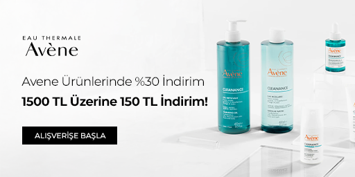 Avene'de %30 İndirime Ek 1500 TL Üzerine 150 TL İndirim!