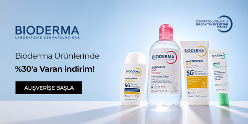 Bioderma Ürünlerinde %30'a varan indirim!