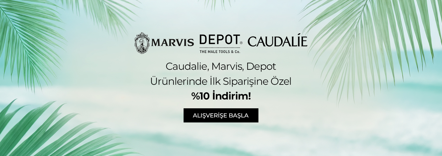 Bundle (set) stok kodlu ürünler dahil değildir; sadece kampanya altında listelenen tüm ürünler dahildir.
İlk siparişine özel %10 indirim sepetinize yansıtılacaktır. Kampanyadan yararlanmak için sepete eklenen Caudalie, Marvis, Depot ürünleri indirimli fiyatlar üzerinden hesaplanacaktır. Kısmi iade durumunda, iade tutarı ürünün satın alınan
indirimli fiyatı üzerinden hesaplanır.
İndirim doğrudan ürün bazlı uygulandığı için, iade edilen ürünün net tutarı hesabınıza aktarılır; ancak kampanya kapsamı dışındaki diğer sepet avantajları veya kargo baremleri bu iadeden dolayı değişiklik gösterebilir.