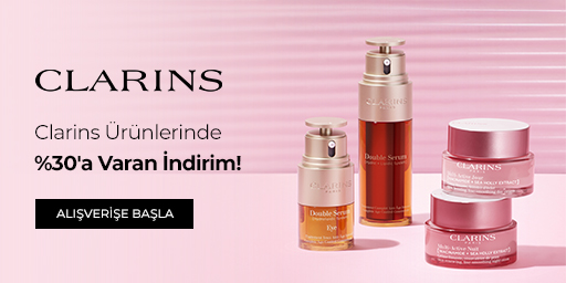Tüm Clarins Ürünlerinde %30'a Varan İndirim!