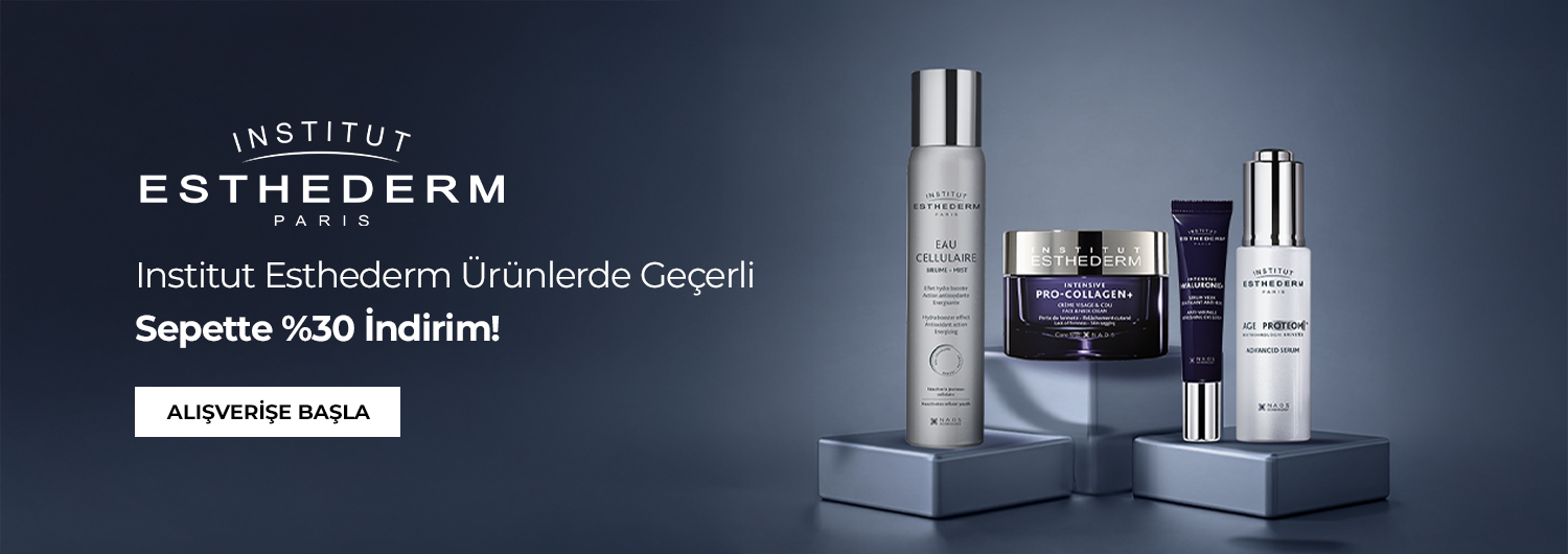 Bundle (set) stok kodlu ürünler dahil değildir; sadece kampanya altında listelenen tüm ürünler dahildir.
%30 indirim fiyatlara sepette yansıtılacaktır. Kampanyadan yararlanmak için sepete eklenen Institut Esthederm ürünlerine sepette indirim uygulanacaktır. Kısmi iade durumunda, iade tutarı ürünün satın alınan
indirimli fiyatı üzerinden hesaplanır.
İndirim doğrudan ürün bazlı uygulandığı için, iade edilen ürünün net tutarı hesabınıza aktarılır; ancak kampanya kapsamı dışındaki diğer sepet avantajları veya kargo baremleri bu iadeden dolayı değişiklik gösterebilir.