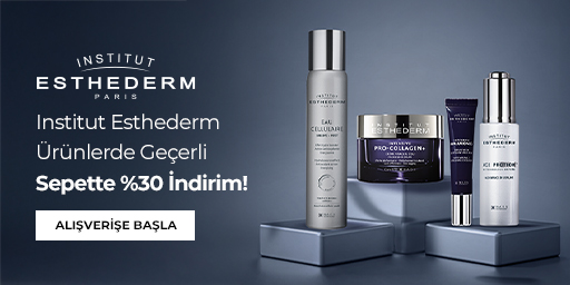 Institut Esthederm Markalı Tüm Ürünlerde Geçerli Sepette %30 İndirim!