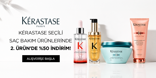 Kerastase Seçili Saç Bakım Ürünlerinde 2. Ürün'de %50 İndirim!