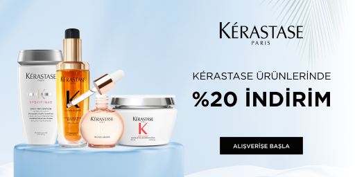 Bundle (set) stok kodlu ürünler dahil değildir; sadece kampanya altında listelenen tüm ürünler dahildir.
%20 indirim ürün fiyatlarına doğrudan yansıtılmıştır.
Kampanyadan yararlanmak için sepete eklenen Kerastase ürünleri indirimli fiyatlar üzerinden hesaplanacaktır. Kısmi iade durumunda, iade tutarı ürünün satın alınan
indirimli fiyatı üzerinden hesaplanır.
İndirim doğrudan ürün bazlı uygulandığı için, iade edilen ürünün net tutarı hesabınıza aktarılır; ancak kampanya kapsamı dışındaki diğer sepet avantajları veya kargo baremleri bu iadeden dolayı değişiklik gösterebilir.