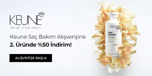 Keune Saç Bakım Ürünlerinde 2. Üründe %50 İndirim!