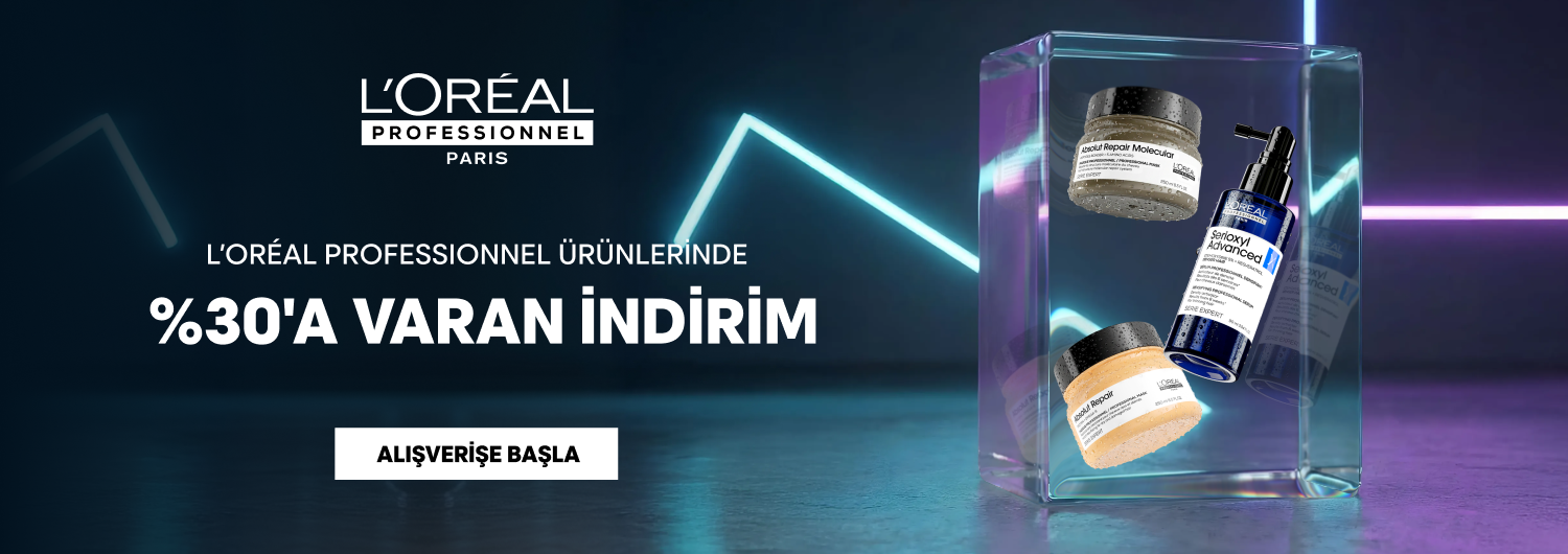 Bundle (set) stok kodlu ürünler dahil değildir; sadece kampanya altında listelenen tüm ürünler dahildir.
%30'a varan indirim ürün fiyatlarına doğrudan yansıtılmıştır.
Kampanyadan yararlanmak için sepete eklenen Loreal Professional Serie Expert ve Tecni Art ürünleri indirimli fiyatlar üzerinden hesaplanacaktır. Kısmi iade durumunda, iade tutarı ürünün satın alınan
indirimli fiyatı üzerinden hesaplanır.
İndirim doğrudan ürün bazlı uygulandığı için, iade edilen ürünün net tutarı hesabınıza aktarılır; ancak kampanya kapsamı dışındaki diğer sepet avantajları veya kargo baremleri bu iadeden dolayı değişiklik gösterebilir.