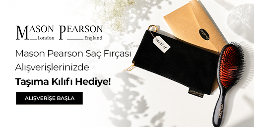 Mason Pearson Saç Fırçası Alışverişlerinizde Taşıma Kılıfı Hediye!