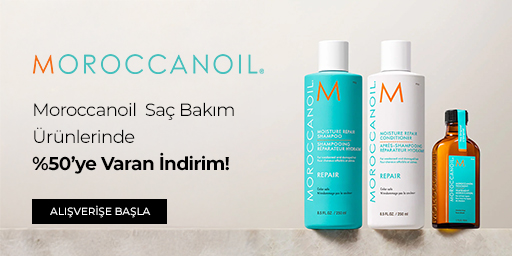 Moroccanoil Saç Bakım Ürünlerinde %50'ye Varan İndirim!