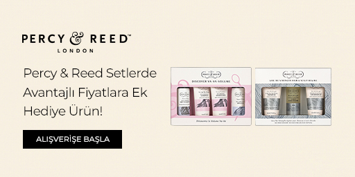 Bundle (set) stok kodlu ürünler dahil değildir; sadece kampanya altında listelenen tüm ürünler dahildir. Avantajlı fiyatlara ek hediye ürün fırsatı, sepetinize yansıtılacaktır. Kampanyadan yararlanmak için sepete eklenen Percy & Reed ürünleri indirimli fiyatlar üzerinden hesaplanacaktır. Kısmi iade durumunda, iade tutarı ürünün satın alınan
indirimli fiyatı üzerinden hesaplanır.
İndirim doğrudan ürün bazlı uygulandığı için, iade edilen ürünün net tutarı hesabınıza aktarılır; ancak kampanya kapsamı dışındaki diğer sepet avantajları veya kargo baremleri bu iadeden dolayı değişiklik gösterebilir.