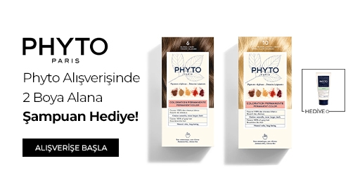 Phyto Markalı Ürünlerde 2 Boya Alana 1 Şampuan Hediye!
