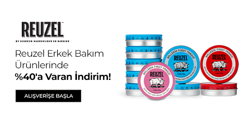 Reuzel Erkek Bakım Ürünlerinde %40'a Varan İndirim!