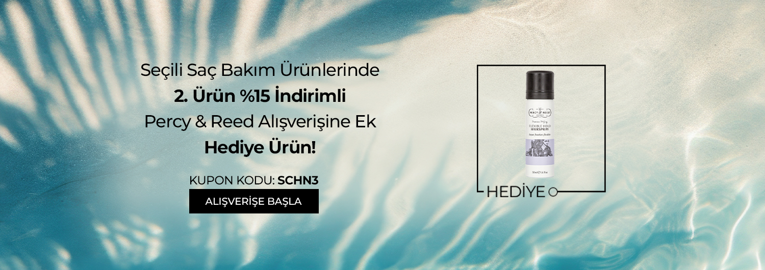 Bu özel kampanyadan yararlanmak için sepet aşamasında SCHN3 kupon kodunu kullanmanız gerekmektedir. Kod uygulandığında, seçili ürünlerde geçerli olan 2. üründe %15 indirim avantajı sepet fiyatlarına yansıtılacaktır. Kampanyadan yararlanmak için sepete eklenen Seçili Saç Bakım ve Percy & Reed ürünleri indirimli fiyatlar üzerinden hesaplanacaktır. Kısmi iade durumunda, iade tutarı ürünün satın alınan
indirimli fiyatı üzerinden hesaplanır.
İndirim doğrudan ürün bazlı uygulandığı için, iade edilen ürünün net tutarı hesabınıza aktarılır; ancak kampanya kapsamı dışındaki diğer sepet avantajları veya kargo baremleri bu iadeden dolayı değişiklik gösterebilir.