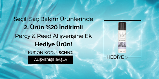 Seçili Saç Bakım Ürünlerinde 2. Ürün %20 İndirimli ve Percy Reed Alımına Ek Hediye Ürün!