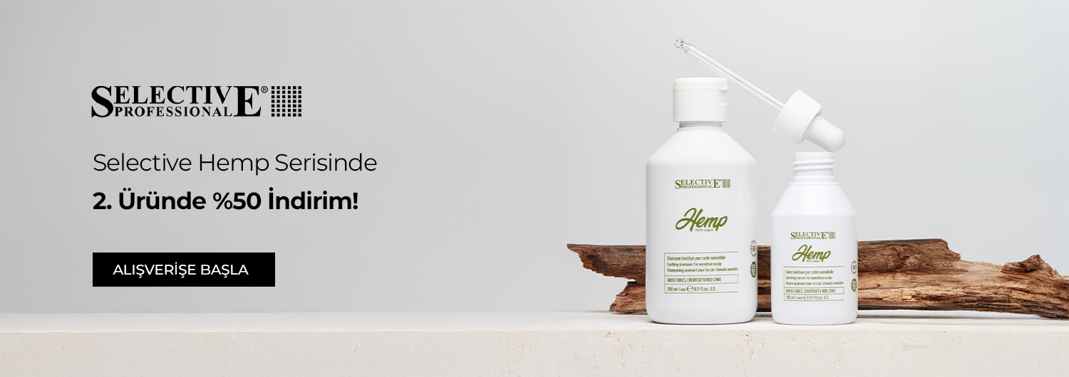 Bundle (set) stok kodlu ürünler dahil değildir; sadece kampanya altında listelenen tüm ürünler dahildir.
Selective Hemp serisi ürünlerinde geçerli 2. ürüne %50 indirim sepette otomatik olarak uygulanacaktır.
Kampanyadan yararlanmak için sepete eklenen Selective Hemp ürünleri belirlenen kampanya koşulları üzerinden hesaplanacaktır.
İndirim, sepetteki fiyatı en düşük olan ürüne uygulanır.
Kısmi iade durumunda, iade tutarı ürünün satın alınan
indirimli / kampanyalı net fiyatı üzerinden hesaplanır.
İade durumunda, kampanya kapsamı dışındaki diğer sepet avantajları veya kargo baremleri değişiklik gösterebilir.
