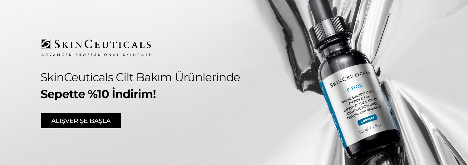 Bundle (set) stok kodlu ürünler dahil değildir; sadece kampanya altında listelenen tüm ürünler dahildir. %10 indirim oranı ürün fiyatlarına sepette yansıtılacaktır. Kampanyadan yararlanmak için sepete eklenen SkinCeuticals ürünleri indirimli fiyatlar üzerinden hesaplanacaktır. Kısmi iade durumunda, iade tutarı ürünün satın alınan
indirimli fiyatı üzerinden hesaplanır.
İndirim doğrudan ürün bazlı uygulandığı için, iade edilen ürünün net tutarı hesabınıza aktarılır; ancak kampanya kapsamı dışındaki diğer sepet avantajları veya kargo baremleri bu iadeden dolayı değişiklik gösterebilir.
